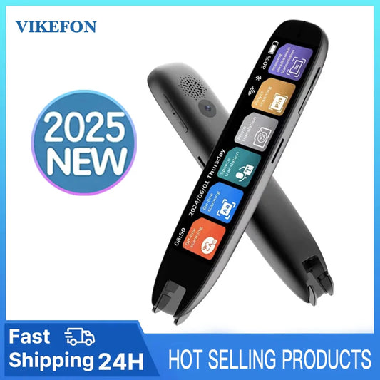 S65 Pro Reader Device Dictionary Translation Pen Scan Text Scanning Reading Translator WiFi/BT Connection Online Photo Translate